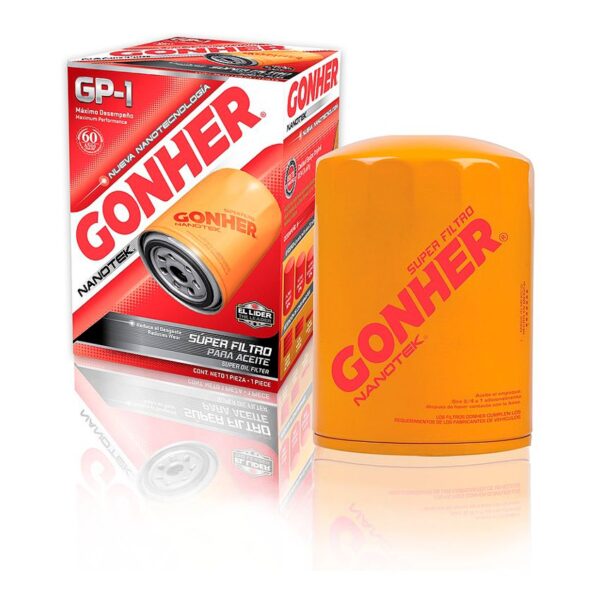 Filtro Nanotek Gold para Aceite – Gonher